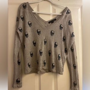 Skull Cashmere top